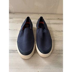Polo Ralph Lauren navy blue canvas deck shoes size 12D